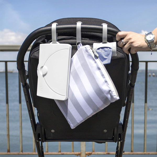Ubbi On The Go Baby Wipes Dispenser - White