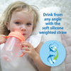 Dr.Browns Milestones Baby’s First Straw Cup - Coral - Dezine Kids