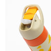 Kicups Grip Flow Stainless Steel Insulated Straw Bottle with Slider Lid 550ml - Little Builders