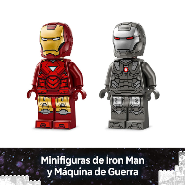 Lego Marvel Iron Man & War Machine vs. Hammer Drones