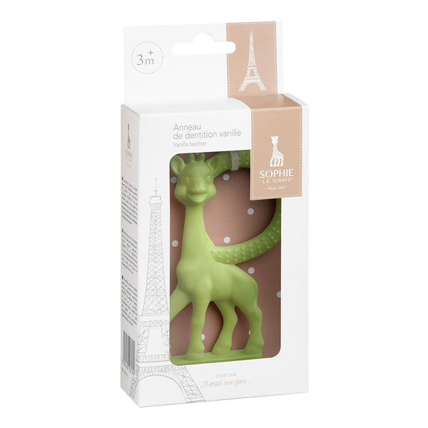 Sophie La Girafe Vanilla Teething Ring - Green