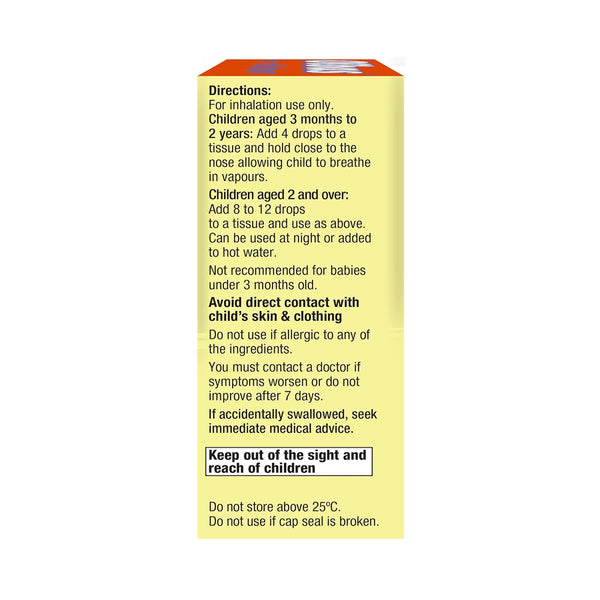 Olbas For Children Gentle Decongestant Oil Formulation3+ Months - Dezine Kids
