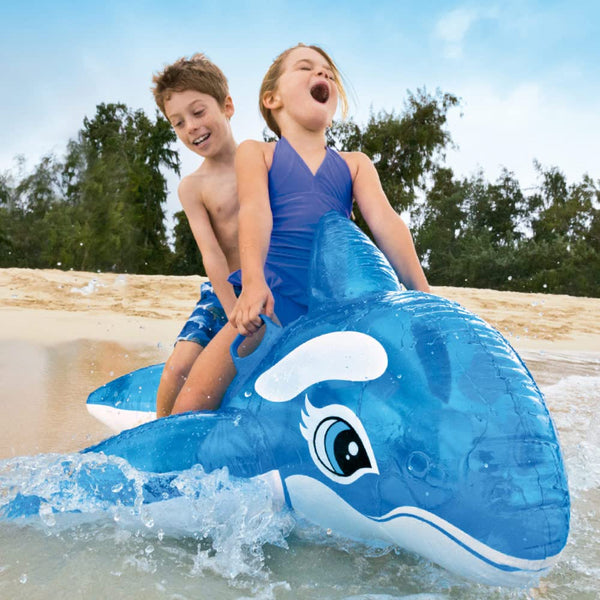 Intex Lil' Whale Ride On Inflatable Pool Float - Dezine Kids