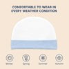 Hopop Soft & Comfortable Cotton Baby Caps - Dezine Kids