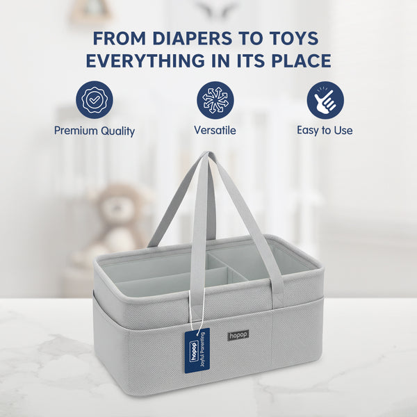 Hopop Baby Diaper Caddy Organizer - Dezine Kids