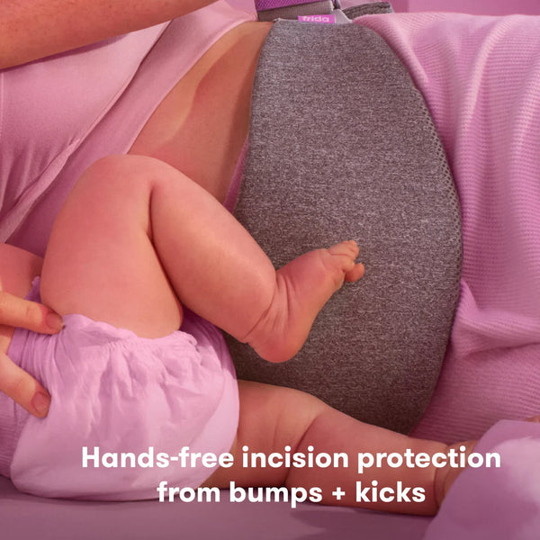 Frida Mom C-Section Hot & Cold Therapy Belly Binder, Post-Op Incision Protector, Abdominal Binder