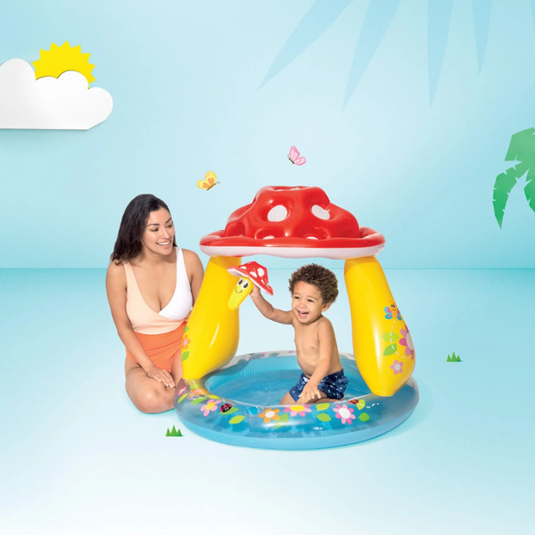 Intex Mushroom Inflatable Kiddie Pool - Dezine Kids