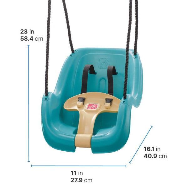 Step2 Infant to Toddler Swing - Blue - Dezine Kids