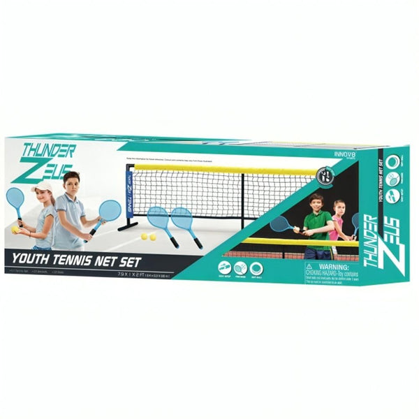 Innov8 Sports ThunderZeus Youth Tennis Net Set - Dezine Kids