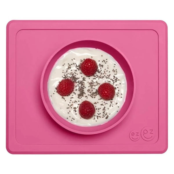 EzPz Mini Bowl for Toddlers - Pink