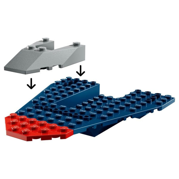 Lego Marvel Captain America vs. Thanos with 2 Minifigures Building Blocks Toys