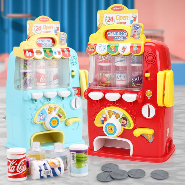 Five Star Funny Vendor Plastic Role Play Drinks Vending Dispenser Machine Toy - Dezine Kids