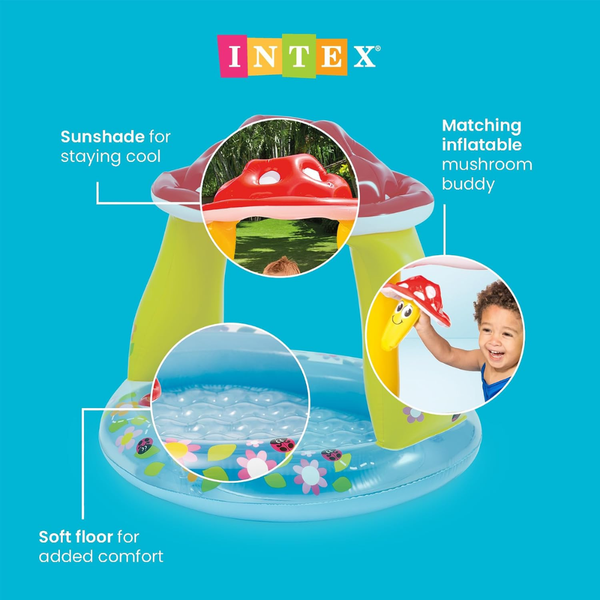 Intex Mushroom Inflatable Kiddie Pool - Dezine Kids