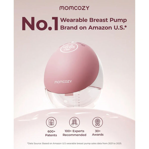 Momcozy M9 Mobile Flow Wearable Double Electric Breast Pump - Dezine Kids