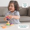 Curious Cub Ring Stacker Improves Hand Eye Coordination - Dezine Kids