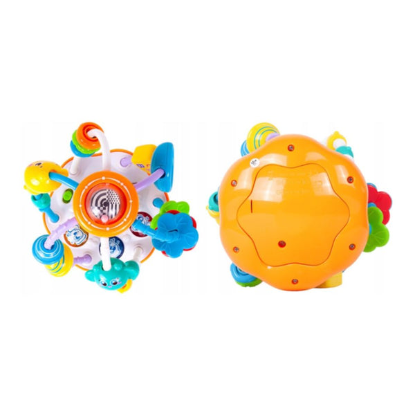 Five Star Musical Rattle Interactive Frog Ball for Children Sensory - Dezine Kids