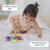 Curious Cub Ring Stacker Improves Hand Eye Coordination - Dezine Kids