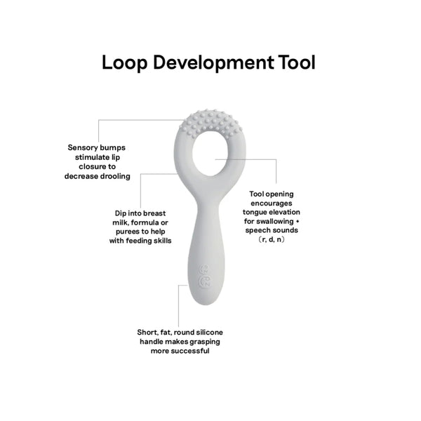 EzPz Oral Development Toolsfor Babies/Infants - Pewter - Dezine Kids