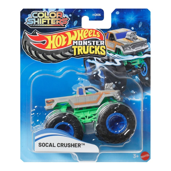 Hot Wheels Monster Truck Color Shifters - Socal Crusher