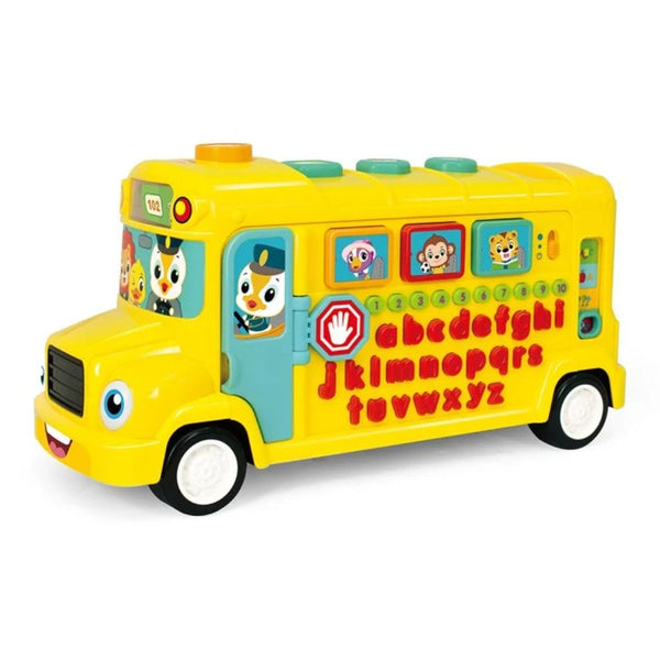 Hola Learning School Bus Activity Toy - Dezine Kids
