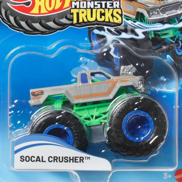 Hot Wheels Monster Truck Color Shifters - Socal Crusher