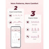 Momcozy M9 Mobile Flow Wearable Double Electric Breast Pump - Dezine Kids