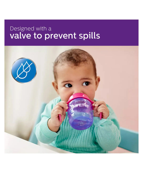 Philips Avent My Easy Sip Spout Cup With Handles 200 ml - Pink