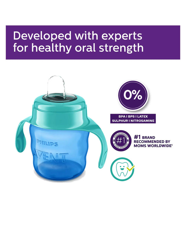 Philips Avent My Easy Sip Spout Cup With Handles 200 ml - Blue