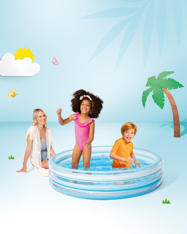 Intex Blue Bliss Splash Kiddie Inflatable Swimming Pool