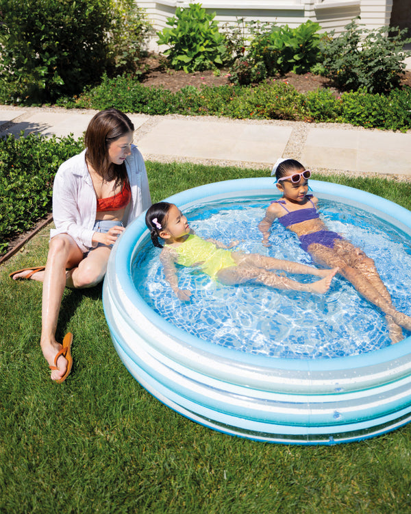 Intex Blue Bliss Splash Kiddie Inflatable Swimming Pool