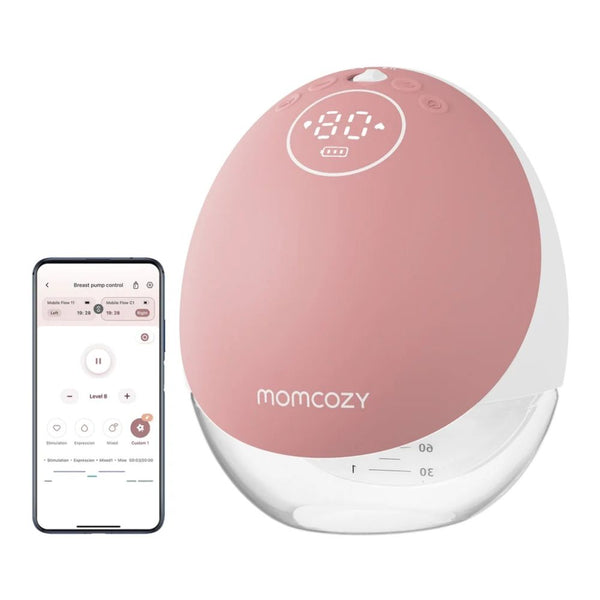Momcozy M9 Mobile Flow Wearable Single Electric Breast Pump - Dezine Kids
