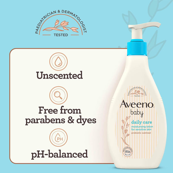 Aveeno Baby Daily Care Moisturising Lotion for Delicate Skin - 250ml