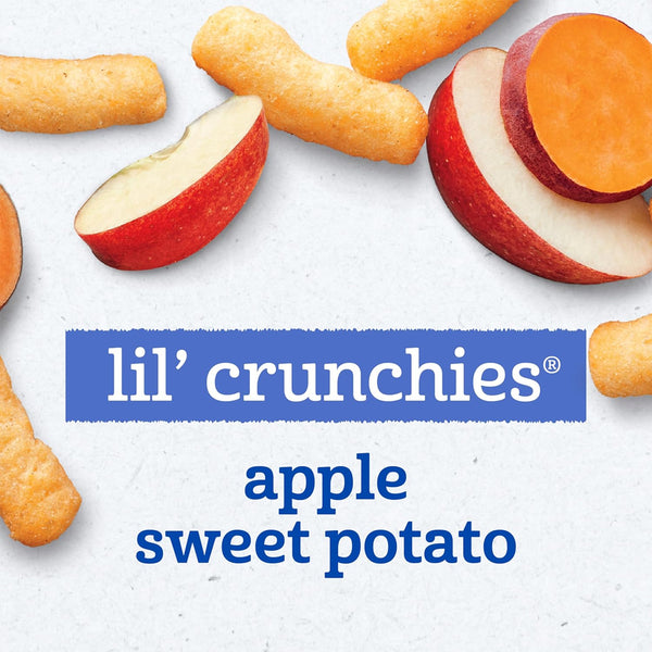Gerber Lil Crunchies for Crawlers, 8+ months - Apple Sweet Potato