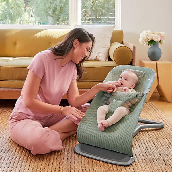 Ergobaby Evolve 3-in-1 Bouncer - Sage Green - Dezine Kids