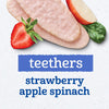 Gerber Teether for Crawlers, 7+ months - Strawberry Apple Spinach