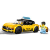 Lego City Yellow Taxi Model Car Kit with 2 Minifigures