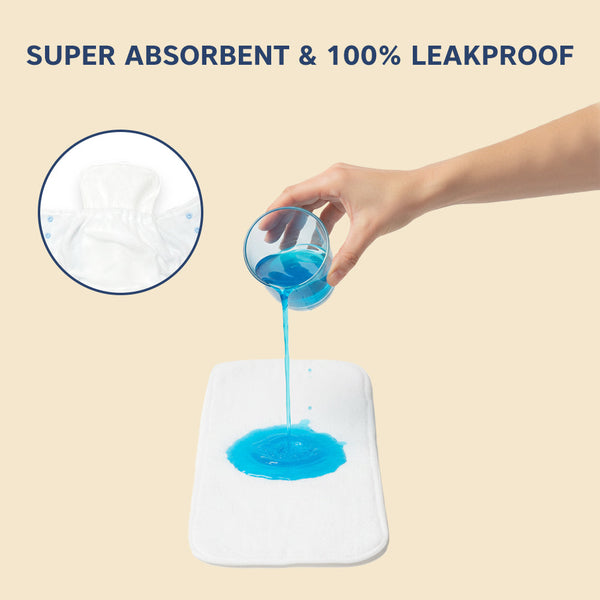 Hopop Washable & Reusable Baby Diaper Inserts - Dezine Kids