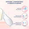 Hopop Natural Fit Silicone Manual Breast Pump - Gentle & Portable - Dezine Kids