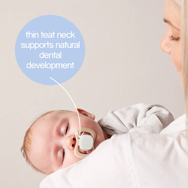 B.Box Glow Silicone Pacifiers Pack Of 2 (0-6M) - Sky & Sage