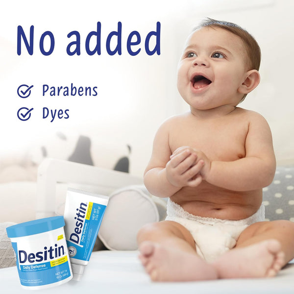 Desitin Daily Defense Diaper Rash Cream With Zinc Oxide - 4 Oz/113 gm