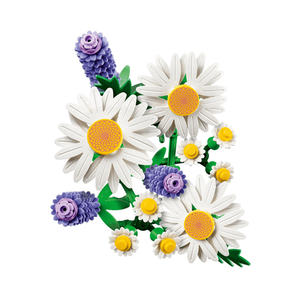 Lego Botanicals Daisies Flower Decor Building Set for Kids