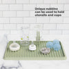 Ezpz Drying Rack 100% Silicone Suctions in Place - Grey