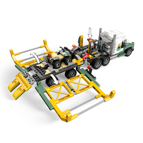 Lego Jurassic World Dinosaur Missions: Allosaurus Transport Truck
