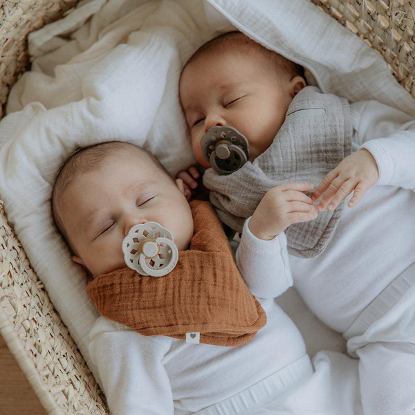 Bibs Boheme Pacifiers 2 Pack - Ivory/Sage