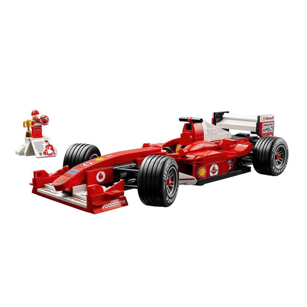 Lego Ferrari F2004 & Michael Schumacher, Model Car Kit - Dezine Kids