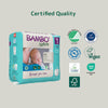Bambo Nature Tape Diapers, Size 1, XS Size (2-4 Kgs) 22pcs - Dezine Kids
