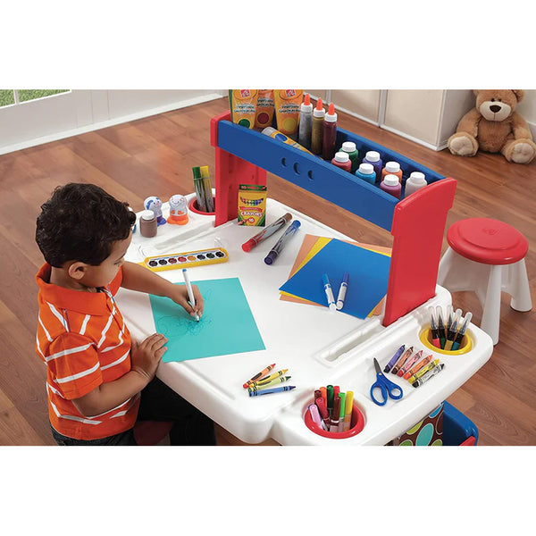 Step2 Creative Project Table with Stool Play & School Furniture for Kids