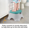 Fisher Price 3 In 1 Potty Training Toilet Ring & Stepstool - Dezine Kids