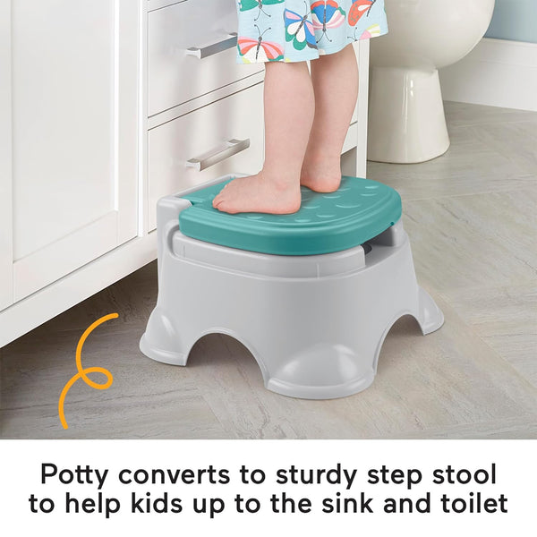 Fisher Price 3 In 1 Potty Training Toilet Ring & Stepstool - Dezine Kids