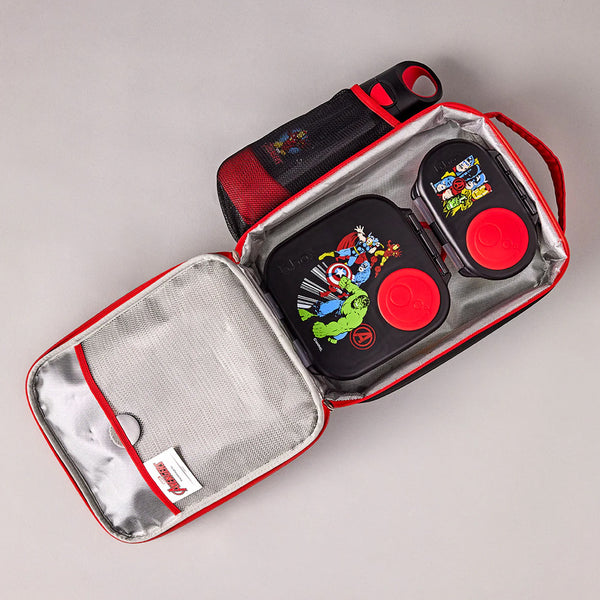 B.Box Mini Lunchbox with Adjustable Divider - Marvel Avengers